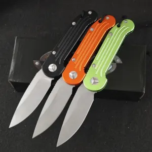 Couteau Pliant D2 – Manche Alliage & Design Outdoor