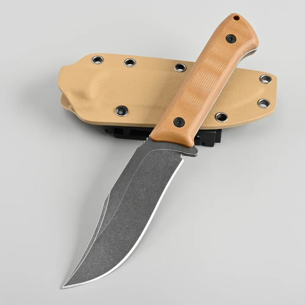 Couteau de Survie Professionnel – Acier 8Cr13Mov & Manche G10 – Image 4