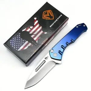 Couteau Pliant Outdoor – Acier Inoxydable & Design Ergonomique