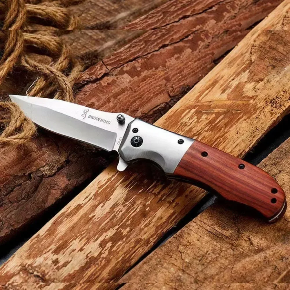 Couteau Pliant XMSJ 20,6cm : Acier Inoxydable & Camping Pro – Image 4