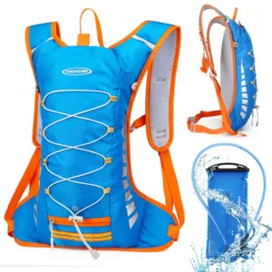 Sac à Dos Cyclisme 12L : Léger, Imperméable et Réfléchissant