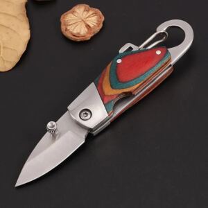 Mini Couteau de Poche Minimaliste – 100% Acier Inoxydable