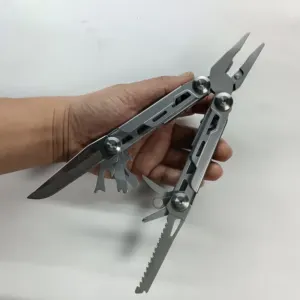 Pince Multi-Outils 12-en-1 : Acier Inox & Sécurité Verrouillable