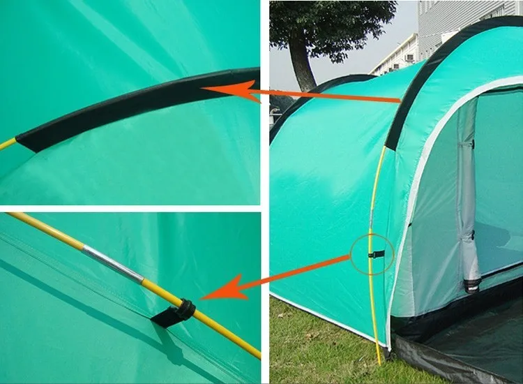 Tente 3-4 Pers. Chambre & Salon : Imperméable 3000mm, 3,7kg – Image 11