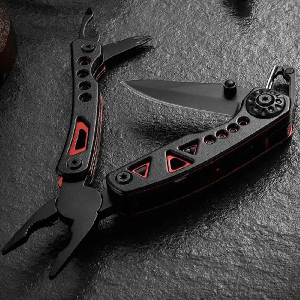 Mini Pince Multi-Outils EDC 7,5cm : Acier Inox Porte-Clés – Image 8
