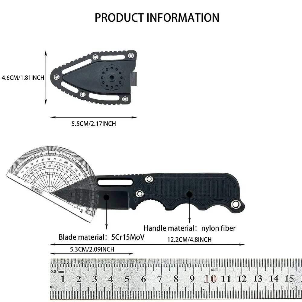 Outil Micro-EDC 12cm : Ultra-Léger 32g & Acier Inoxydable – Image 6