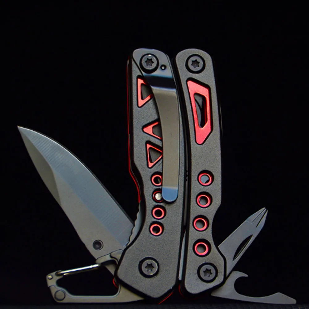 Mini Pince Multi-Outils EDC 7,5cm : Acier Inox Porte-Clés – Image 13
