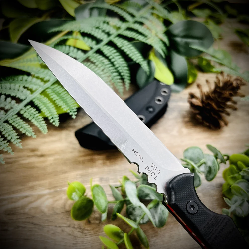 Outil Ultra-Léger 110g : Acier D2, Manche G10 & Étui Inclus – Image 4