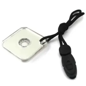 Miroir Réflecteur de Poche 5,7cm : Signalisation & Cordon