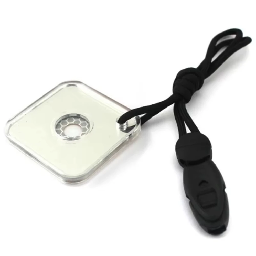 Miroir Réflecteur de Poche 5,7cm : Signalisation & Cordon