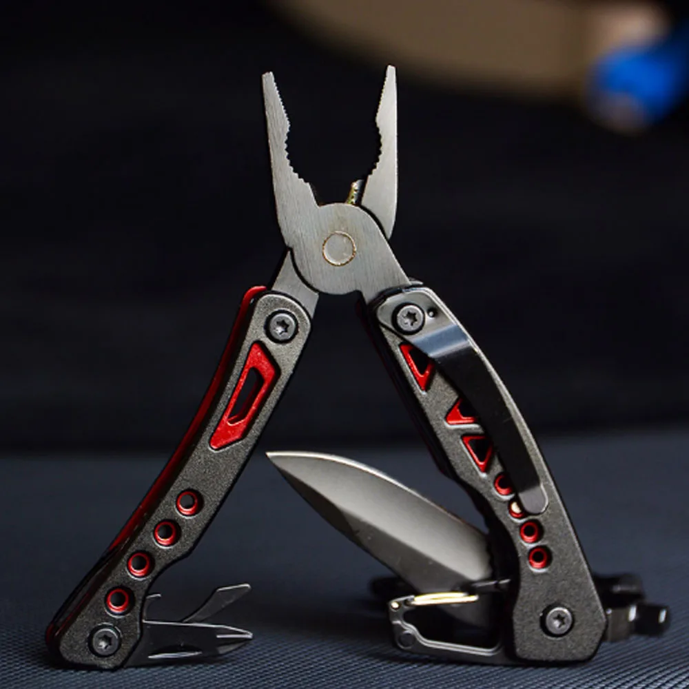 Mini Pince Multi-Outils EDC 7,5cm : Acier Inox Porte-Clés – Image 7