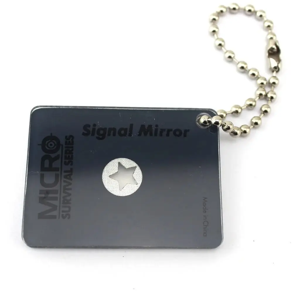 Miroir Réflecteur Randonnée 5cm : Acrylique Compact & Cordon – Image 4
