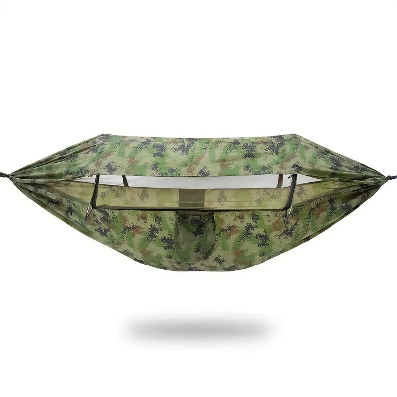 Hamac Camping avec Moustiquaire & Auvent : Nylon, 200kg – Image 8