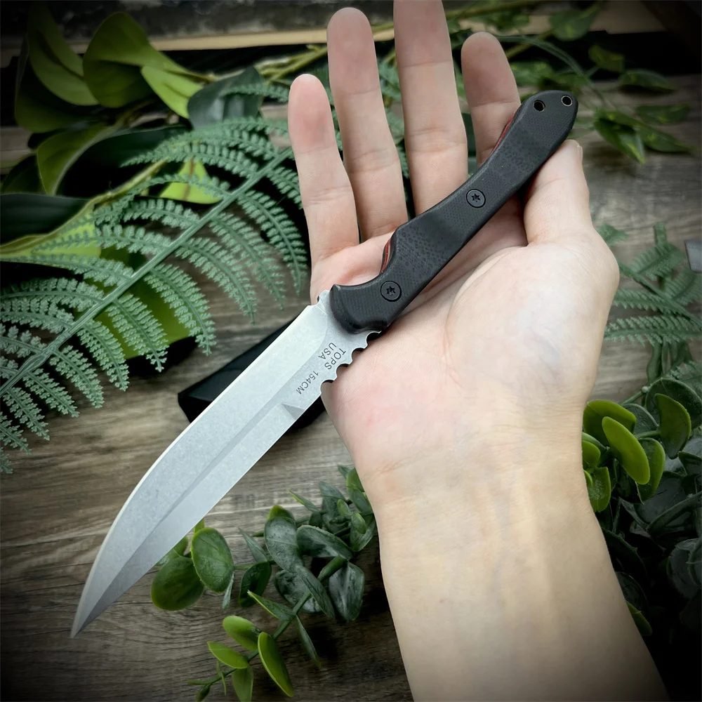 Outil Ultra-Léger 110g : Acier D2, Manche G10 & Étui Inclus – Image 9
