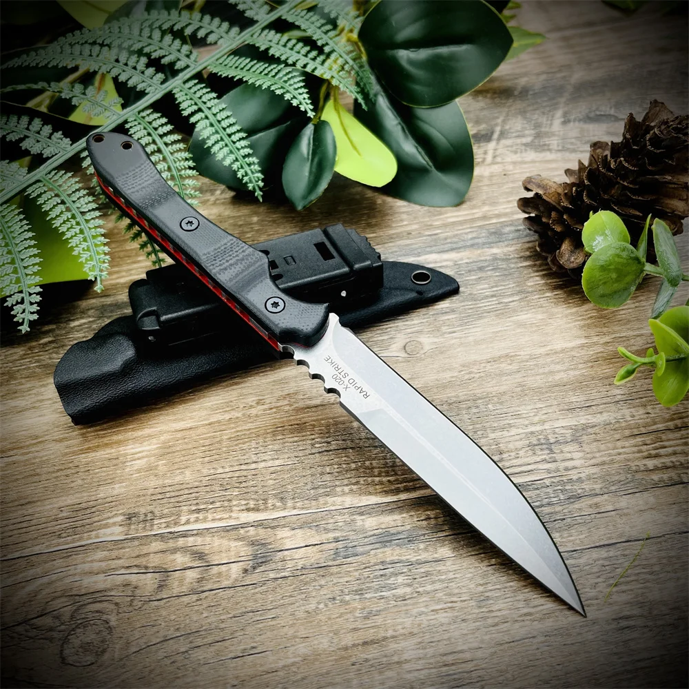 Outil Ultra-Léger 110g : Acier D2, Manche G10 & Étui Inclus – Image 11