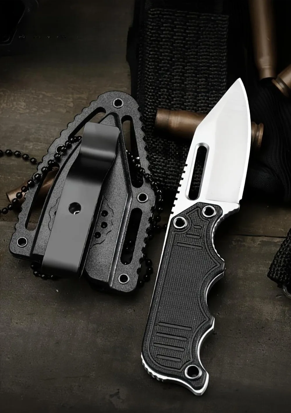 Outil Micro-EDC 12cm : Ultra-Léger 32g & Acier Inoxydable