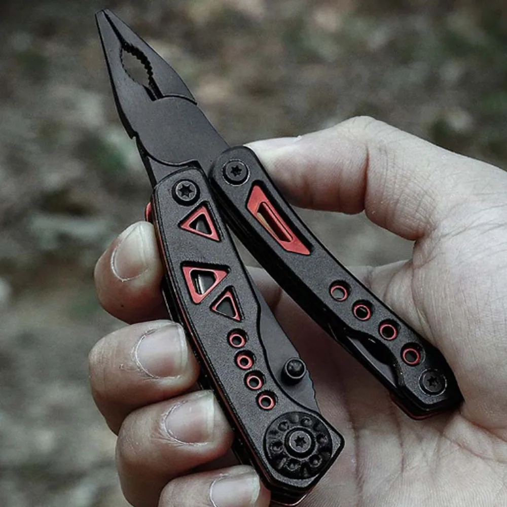 Mini Pince Multi-Outils EDC 7,5cm : Acier Inox Porte-Clés – Image 10