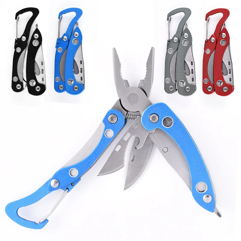 Mini Pince Multi-Outils 83g : Mousqueton & Acier Inoxydable – Image 11