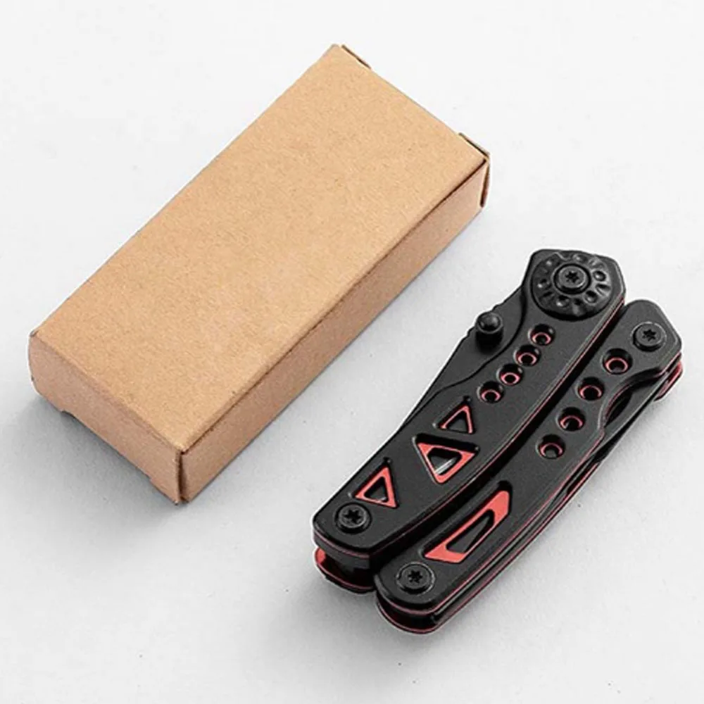 Mini Pince Multi-Outils EDC 7,5cm : Acier Inox Porte-Clés – Image 15