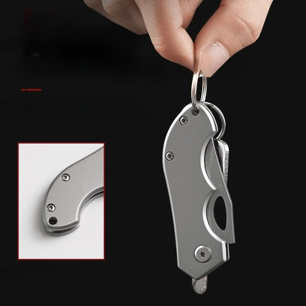 Mini Outil de Poche Multi-Usage 69g : Acier Inox, 12.5cm – Image 7
