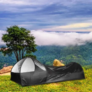 Tente Bivouac Solo Pop-Up : 210x105cm, Sac Compact Ø33cm