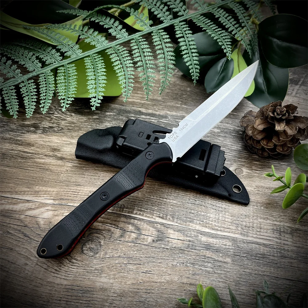 Outil Ultra-Léger 110g : Acier D2, Manche G10 & Étui Inclus – Image 12