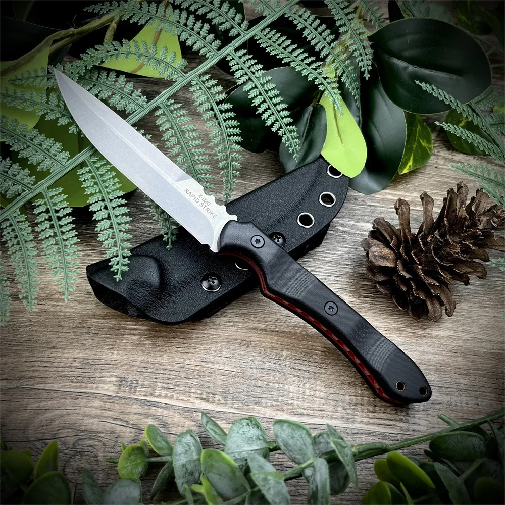 Outil Ultra-Léger 110g : Acier D2, Manche G10 & Étui Inclus – Image 10