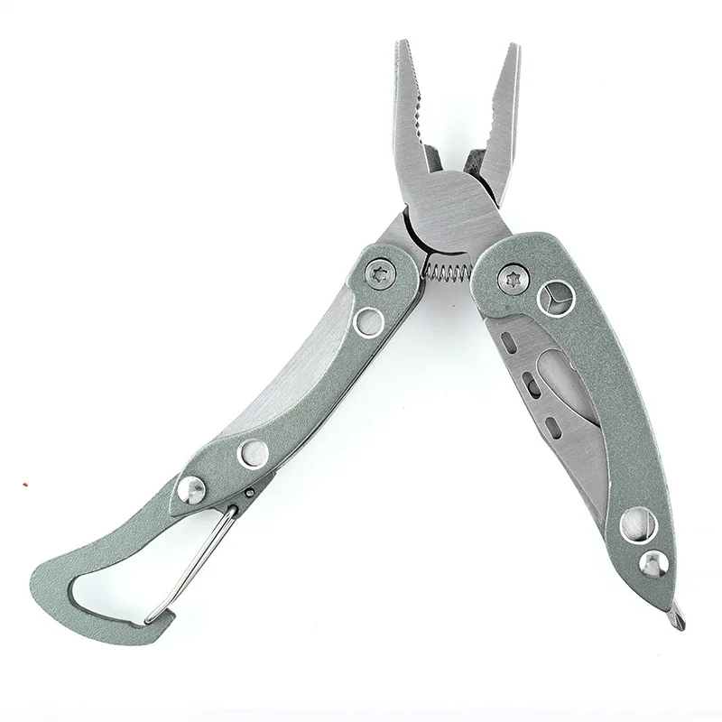 Mini Pince Multi-Outils 83g : Mousqueton & Acier Inoxydable – Image 8