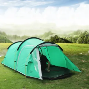 Tente 3-4 Pers. Chambre & Salon : Imperméable 3000mm, 3,7kg
