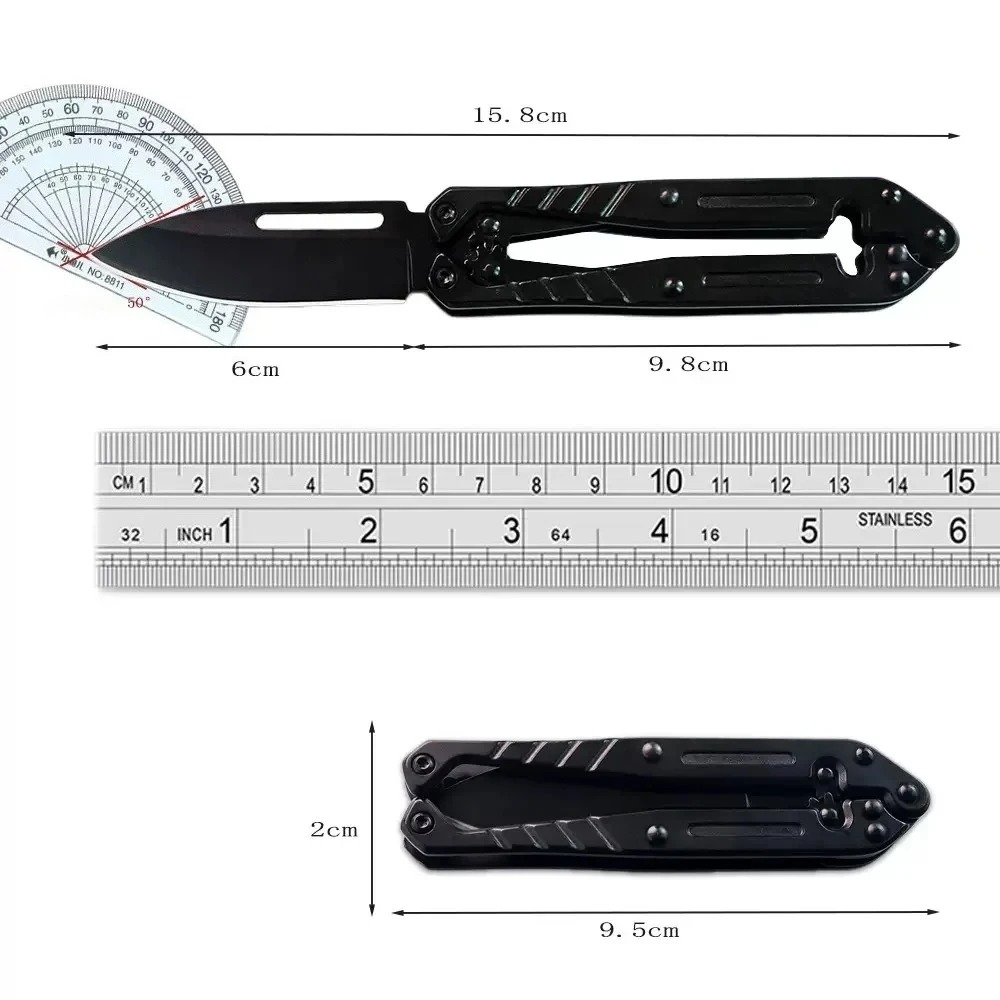 Outil de Poche Épuré 15,8 cm : Structure Acier & Profil Ultra-Plat – Image 3