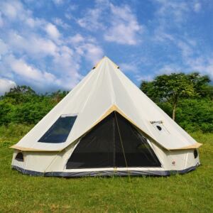 Yourte de Luxe CT-400 6-10 Pers : PU5000mm & Sortie Cheminée
