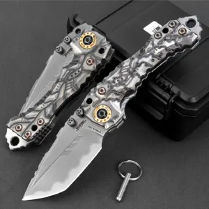 Outil Pliant Z-Max 23cm : Manche Titane TC4 & Coffret 415g