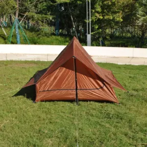 Tente Camping 2 Personnes PU4000 : Tissu 210T Léger 3,3 lb